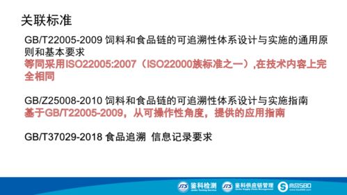 食品生产追溯体系建设
