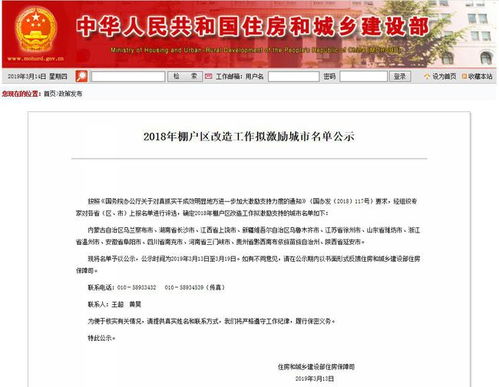 重大消息 黔西南棚改获国家激励支持啦